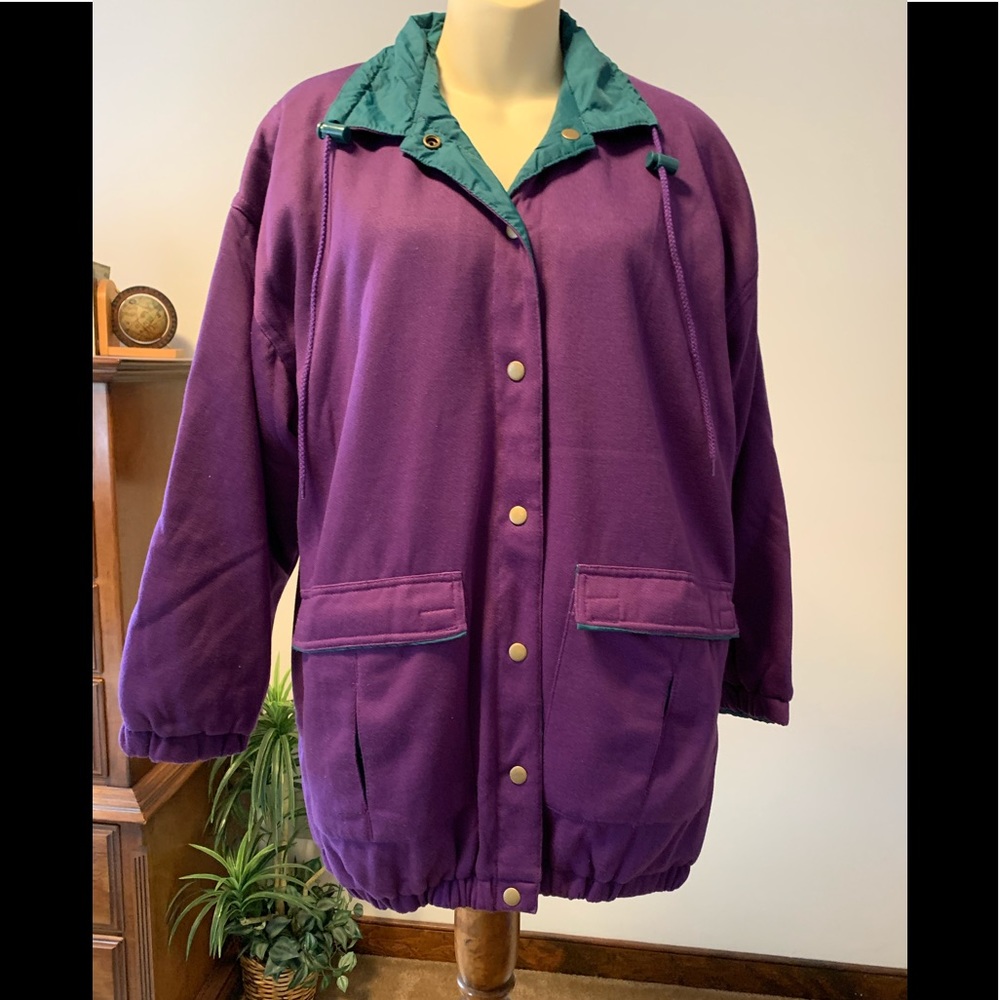 NWT Ladies Reversible all weather jacket.